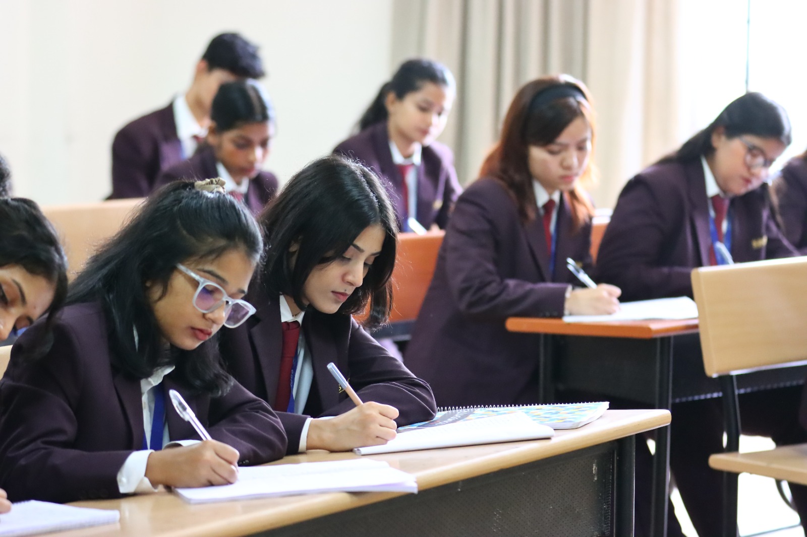 Class Rooms in SB College of Management in North Bangalore
